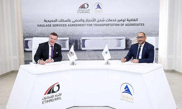 Etihad Rail Freight and Trojan partner to boost UAE logistics