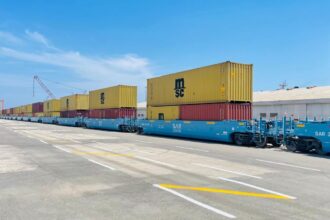 Inaugural rail cargo operation links Al Jubail to Al Riyadh ‣ WorldCargo News