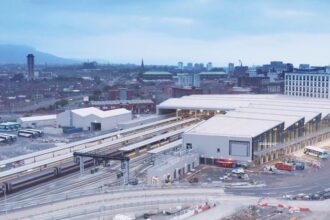 Grand Central Station: First Belfast to Dublin Enterprise train test takes place at new transport hub