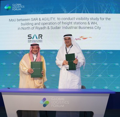 Agility signs MoU with Saudi Railway Company