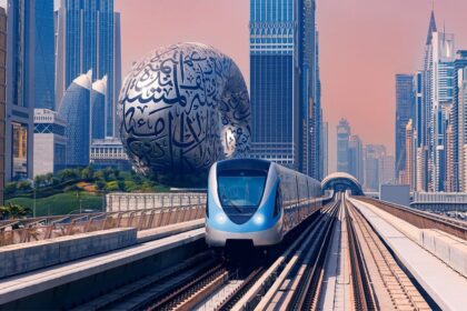 Reach Abu Dhabi via train under an hour