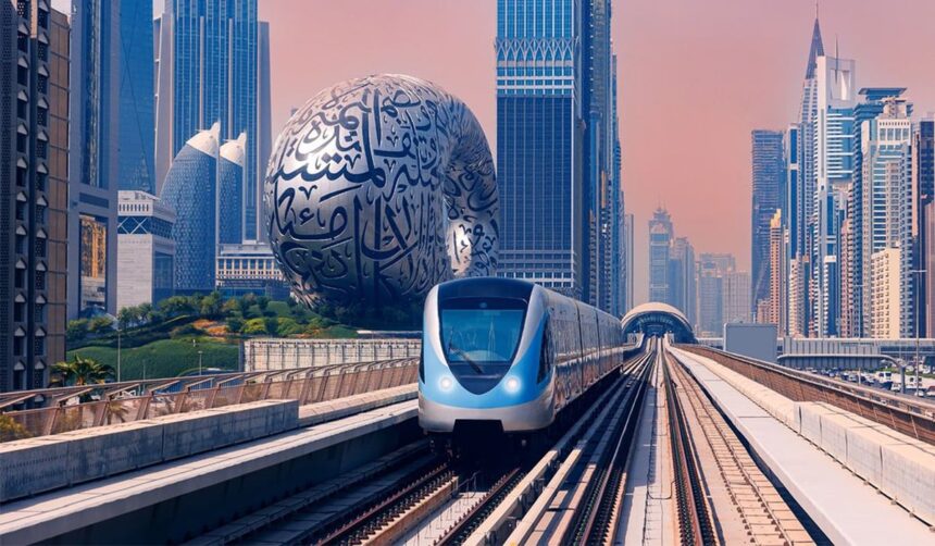 Reach Abu Dhabi via train under an hour