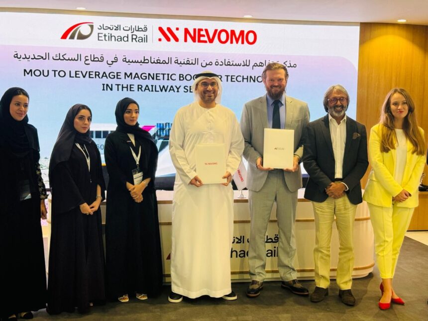 Nevomo continues international expansion with Etihad Rail partnership