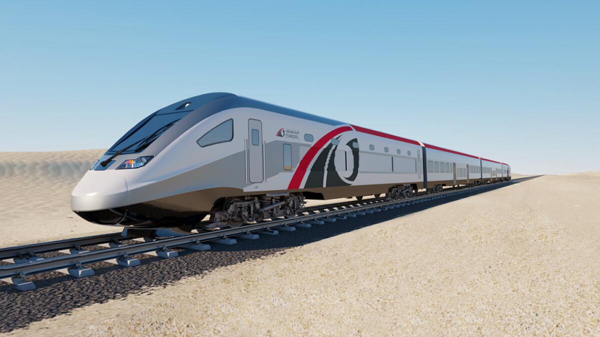 Watch: What it's like to ride UAE's Etihad Rail train that will run at 200kmph across emirates - News