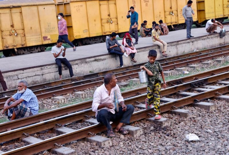 Bangladesh train services hit as staff strike over benefits