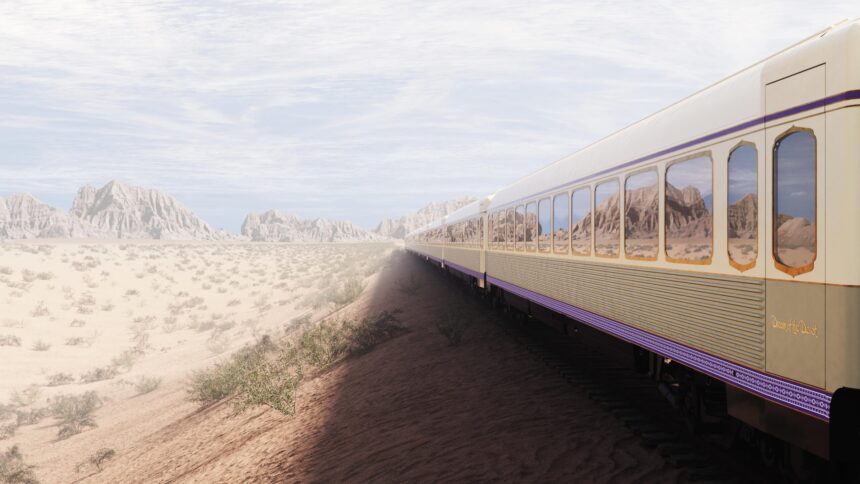 Arsenale and Sar railways unveil the design of the first Italian 5-star train in Saudi Arabia