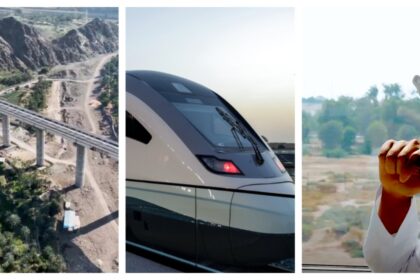 First look at passenger train travel through Almaha Forests of Fujairah