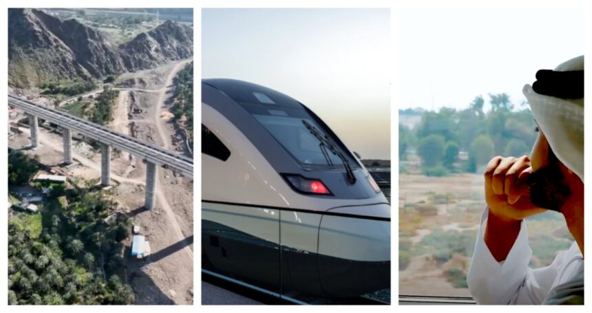 First look at passenger train travel through Almaha Forests of Fujairah