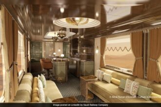 Saudi Arabia's First Luxury Train Unveiled