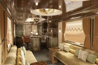 Saudi Arabia’s First Luxury Train Is A Moving Oasis Of High Design