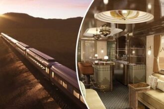 Check out Saudi Arabia’s 'Dream of the Desert' train with gold design