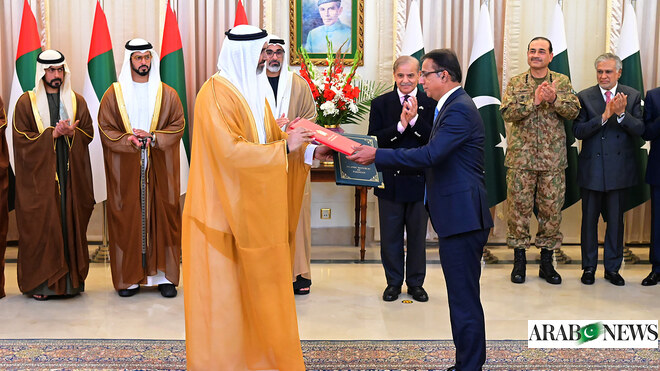 UAE, Pakistan sign agreements in mining, railways, banking during Abu Dhabi crown prince’s visit