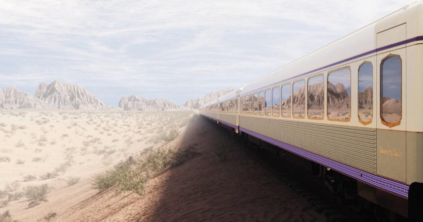 Saudi Arabia's first super-luxury train 'Dream of the Desert' set to launch in 2026